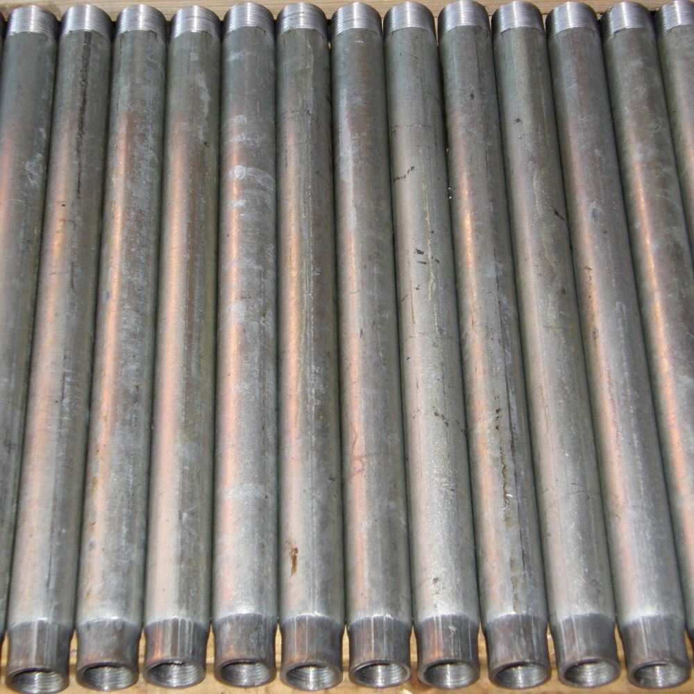 B.A. Fischer Riser Galvanized 1-In MPT x 3/4-In FPT x 30-In