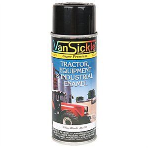 Van Sickle Tractor & Equipment Enamel Black Spray Paint