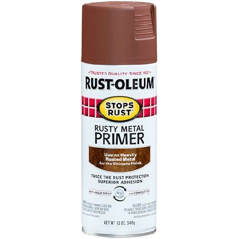 Rust-Oleum Stops Rust Rusty Metal Primer Spray, 12-Oz