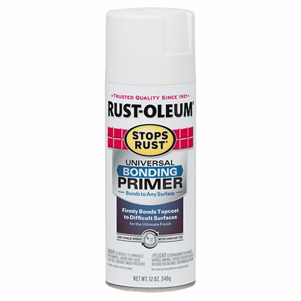 Rust-Oleum Universal Bondng Primer - White, 12 oz