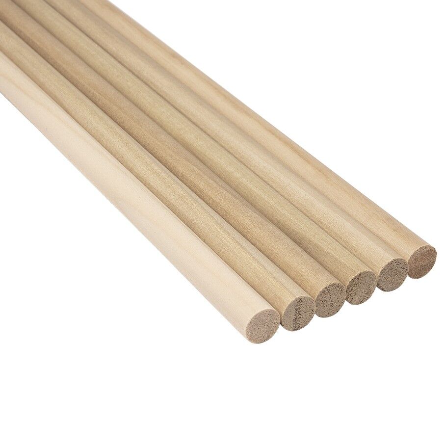 Madison Mill 1/4 in Poplar Dowel - 37 in