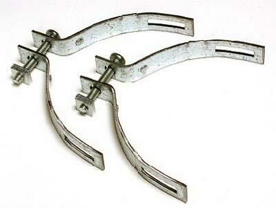 Dial Manufacturing Motor Clamps, 2-Pack - 2 1/2 in