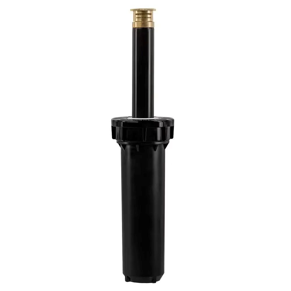 Orbit 4-In Pop-Up 90° Pattern Brass Nozzle Spray Head Sprinkler, 15-Ft
