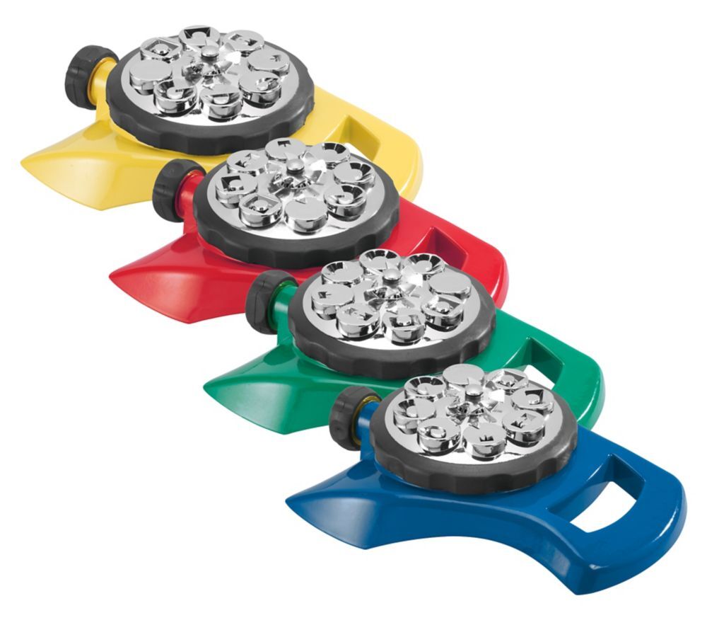 Orbit 8-Pattern Aluminum Turret Sprinkler Assortment