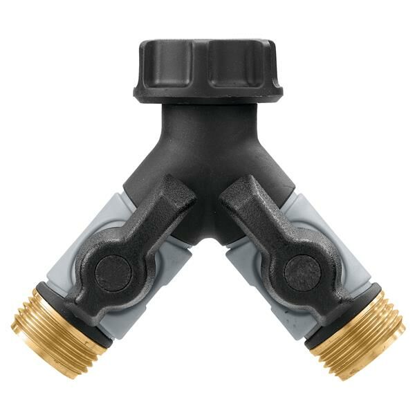 Orbit Metal Hose Y With Shut-Offs