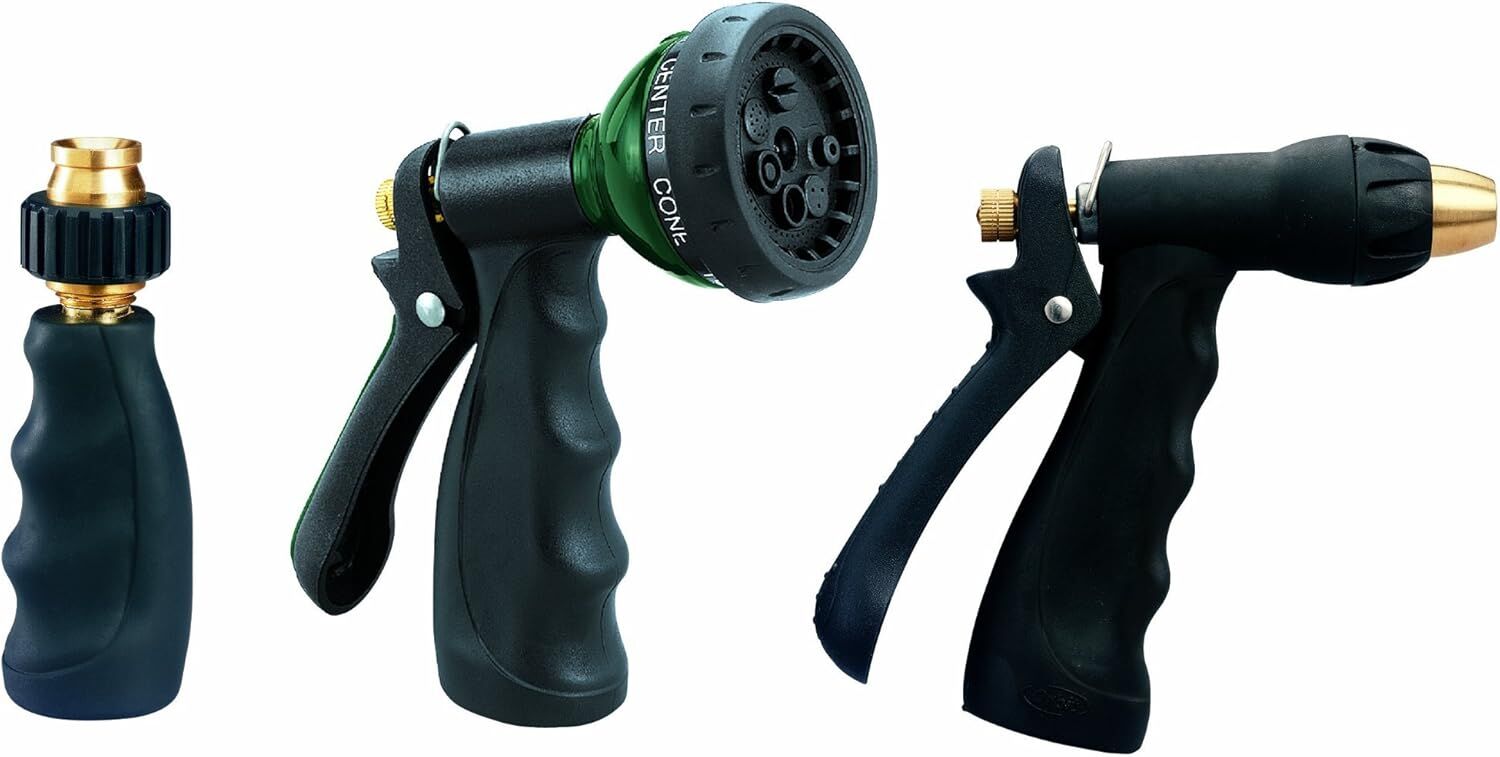 Orbit Hose Spray Nozzle Set, 3-Pc