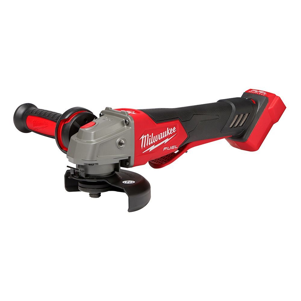 Milwaukee M18 Fuel No-Lock Paddle Variable Speed Breaking Grinder, 4 1/2-In - 5-In (Tool Only)