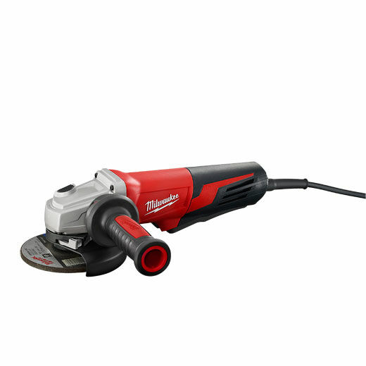 Milwaukee Small Corded Lock-On Paddle Angle Grinder, 5-In