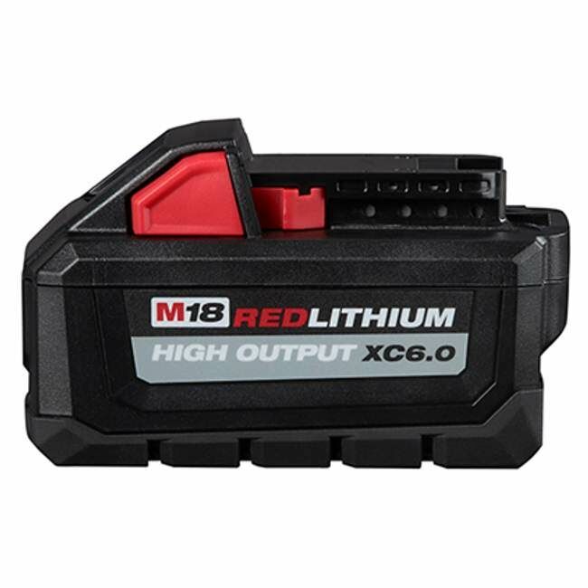 Milwaukee M18 RedLithium High Output XC6.0 Battery 6-Ah