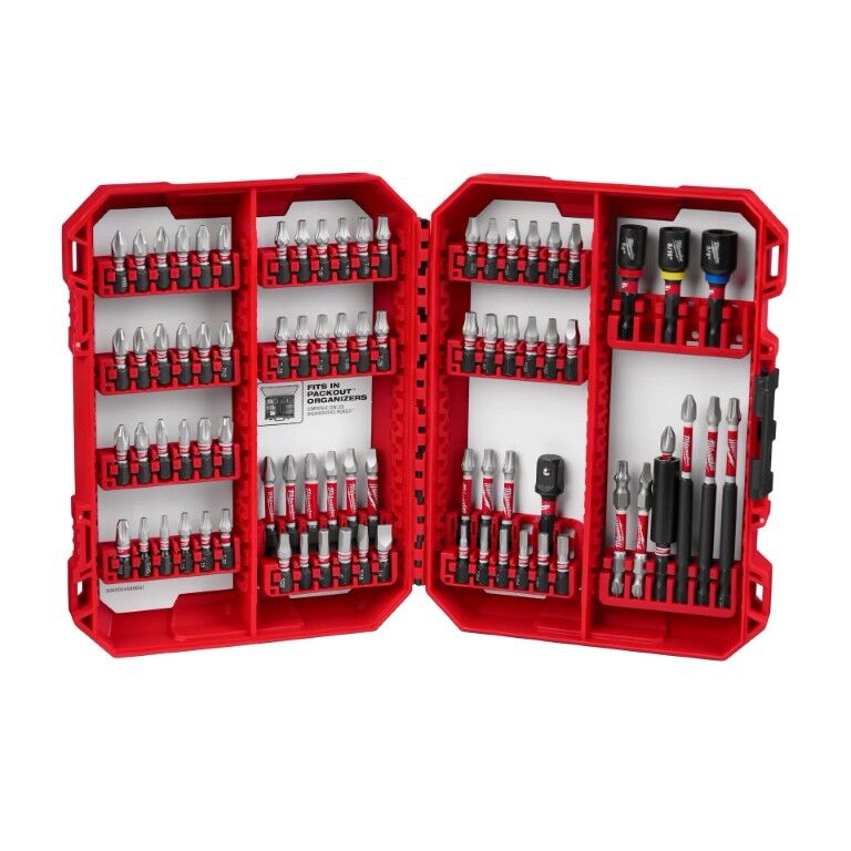 Milwaukee Shockwave Impact Duty Driver Bit Set, 80-Pc