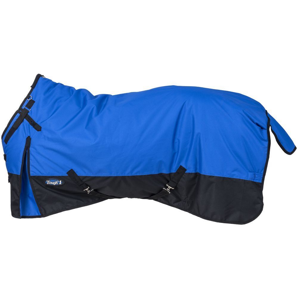 Tough1 600D Royal Blue Pony Turnout Blanket With Snuggit, 54-In
