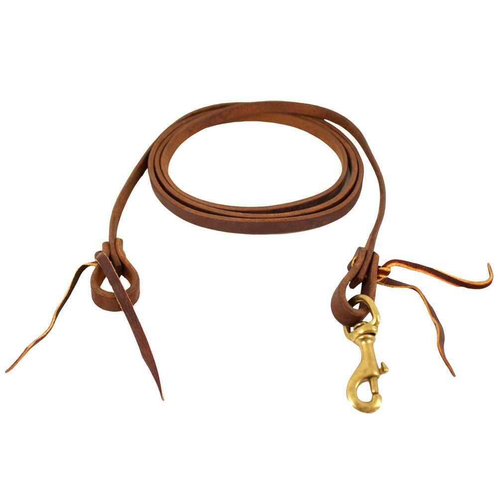 Oxbow Tack Harness Leather Cutter Roping Rein - 5/8 in X 8 ft