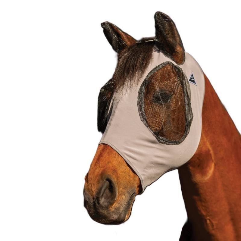 Professional's Choice Charcoal Cob Comfort Fit Lycra Fly Mask