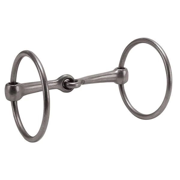Weaver Leather All Purpose Ring Snaffle Bit, Mouth, 5-In