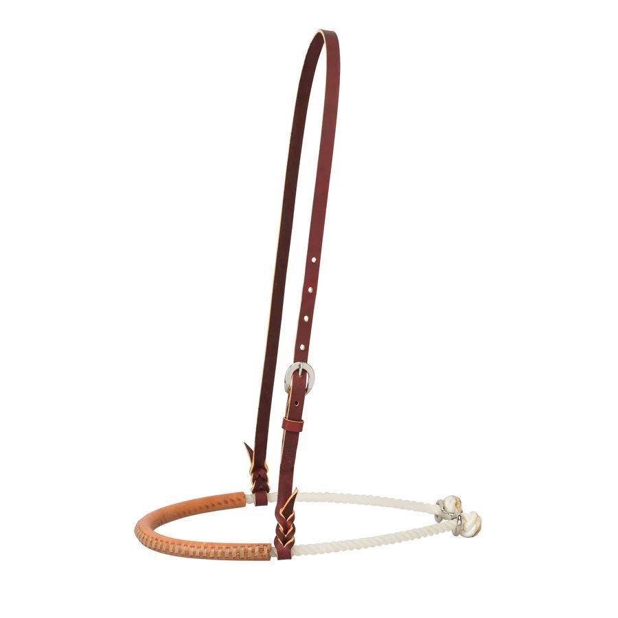 Weaver Leather Leather Covered Single Rope Noseband