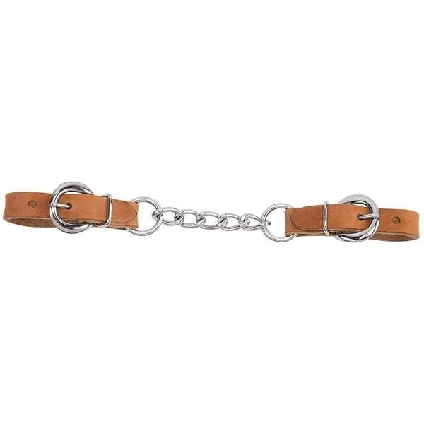 Weaver Leather Harness Leather Heavy-Duty Single Link Chain, 4-1/2-In