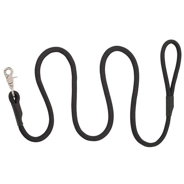 Terrain D.O.G. Black Rope Leash, 1/2-In x 6-Ft