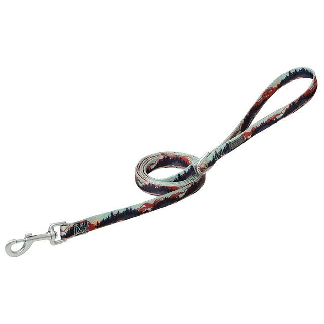 Terrain D.O.G. Adventurous Traveler Premium Patterned Dog Leash, 3/4-In x 6-Ft