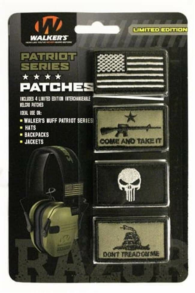 Walker's 4 Piece Patriot Patches Kit