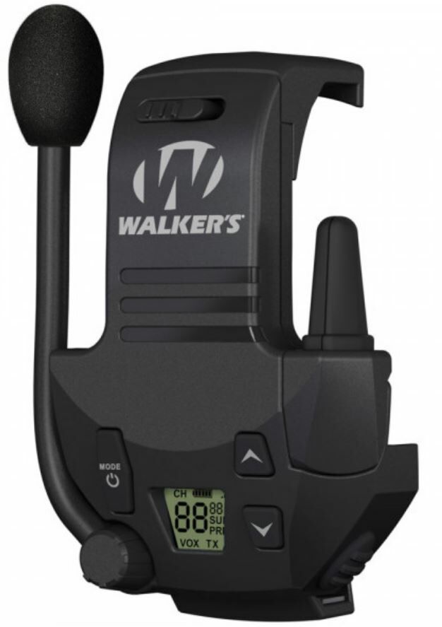 Walker's Walkie Talkie Razor Mounted Attachment - Black