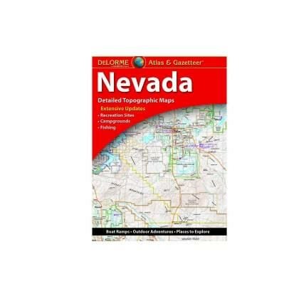 DELORME Nevada Atlas And Gazetteer