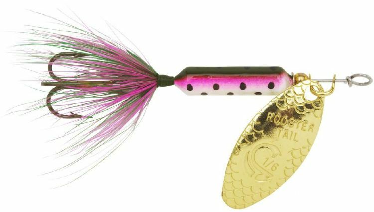 Yakima Bait Worden's 1/16 Rooster Tail Rainbow Trout