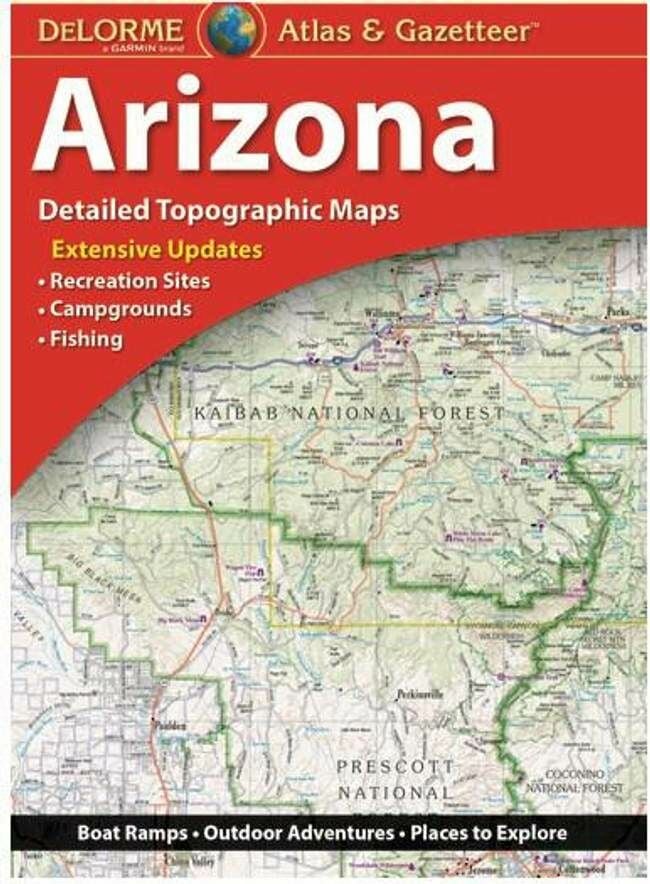 DELORME Arizona Atlas And Gazetteer
