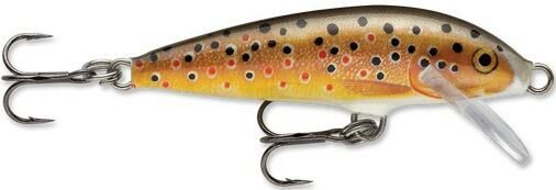 Rapala #5 Original Floater Lure Brown Trout - 2 in