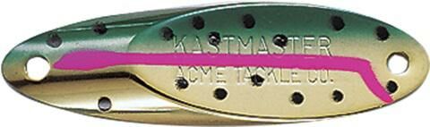 Acme Acme Kastmaster 1/4 oz Cutthroat Trout - Brass