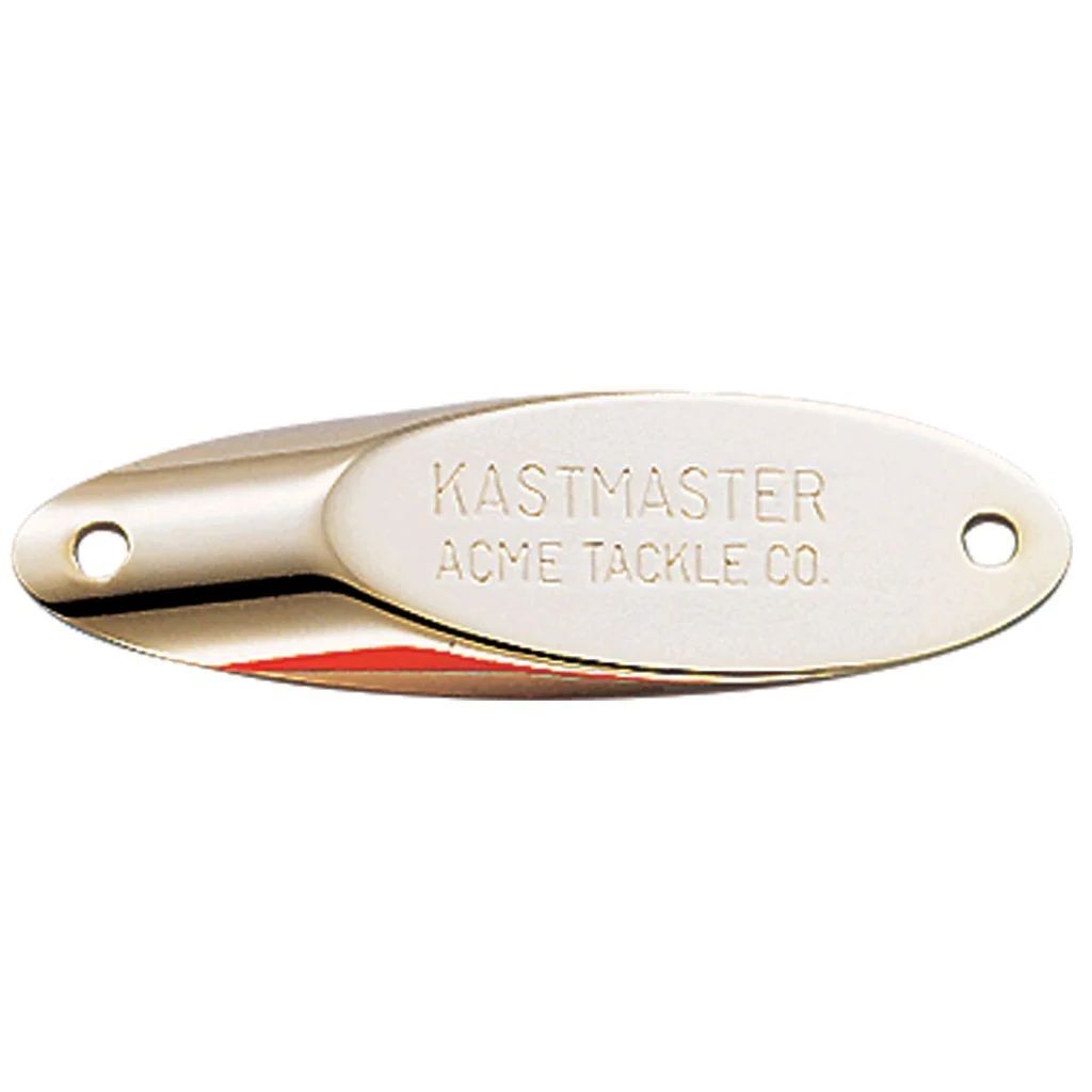 Acme Tackle Kastmaster Plain Treble Hook Gold, 3/8-Oz