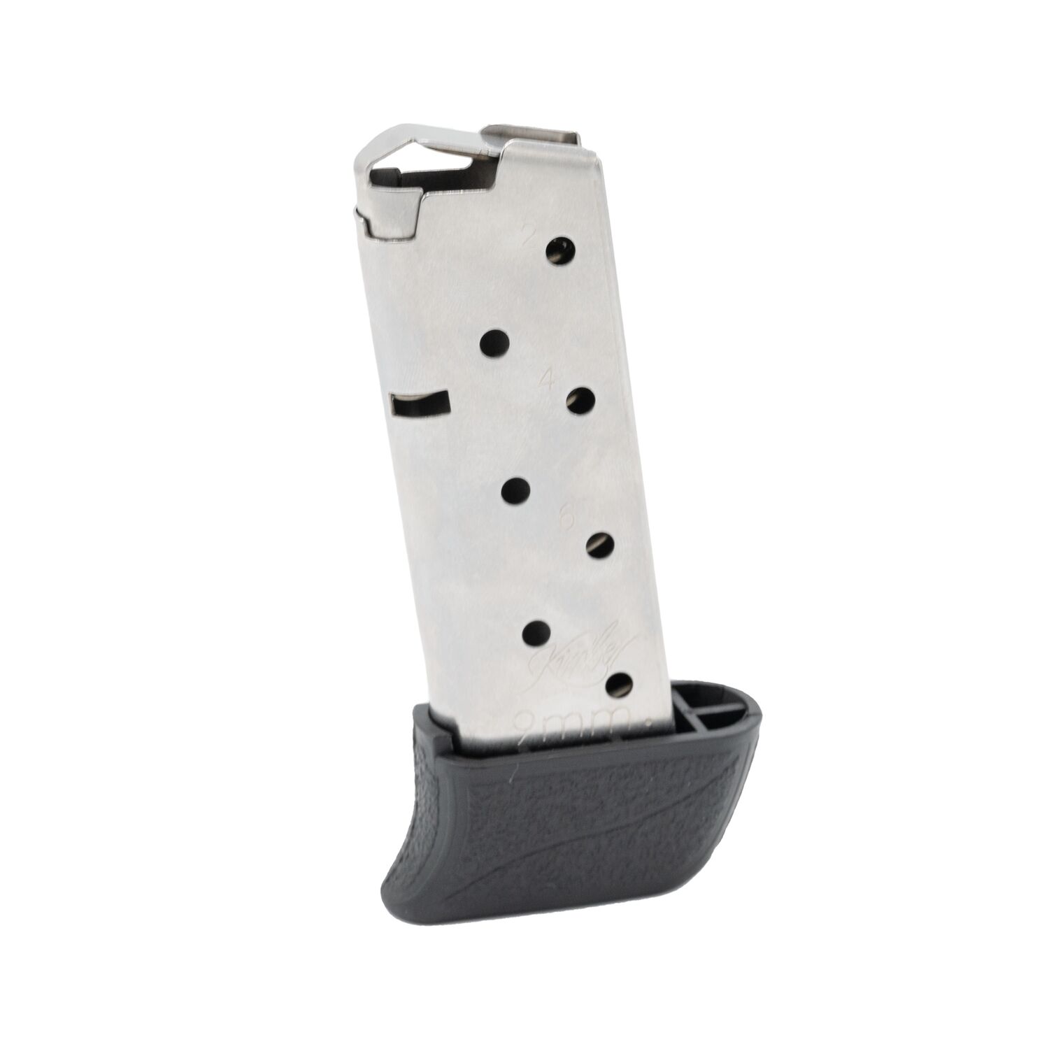 Kimber Micro 9 Stainless Steel 9mm Pistol Magazine With Extended Base Pad, 8-Rd