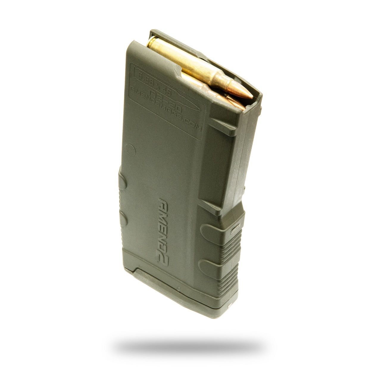 Amend 2 AR-15 5.56 Nato Mod-2 OD Green Rifle Magazine, 20-Rd