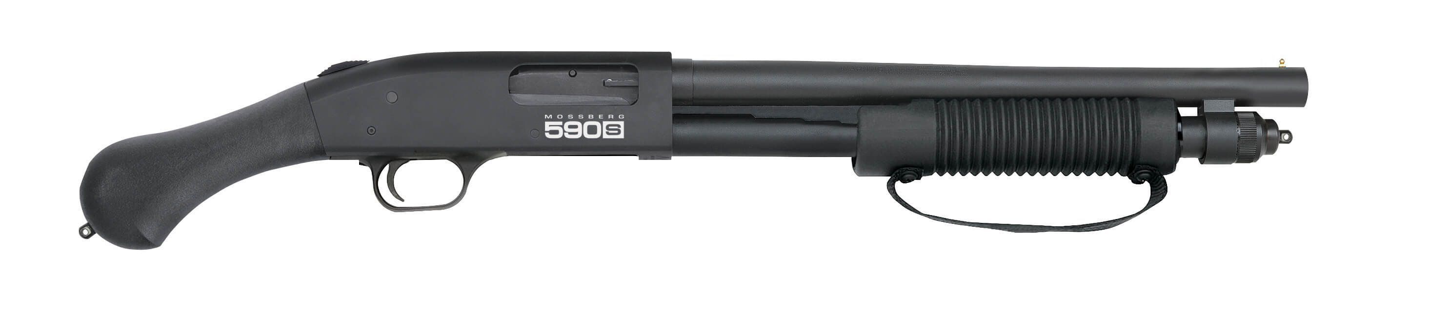 Mossberg 590S Shockwave 12 Gauge 14.375" Pump Action Shotgun, 8-Rd