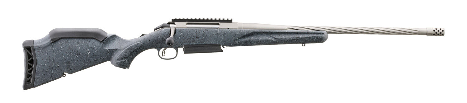 Ruger American Rifle Generation II 7mm PRC 20'' Gray Splatter Bolt Action Rifle, 5-Rd