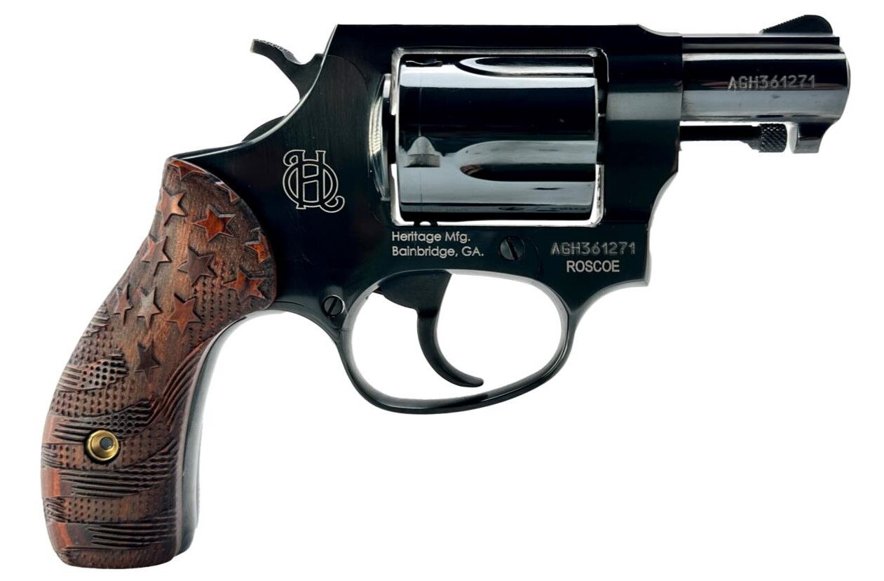 Heritage Roscoe US Flag .38 Special 2" 5-Shot Revolver