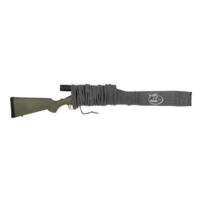 Allen Company Heather Grey Rocky Mountain Elk Foundation Knit Gun Sock, 52-In