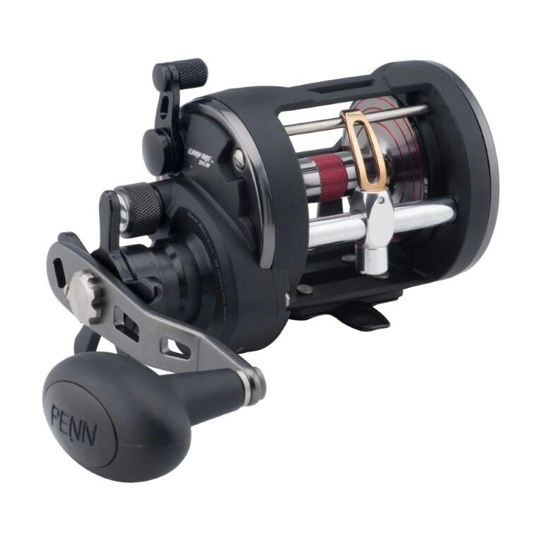 Penn Warfare Star Drag Level Wind Conventional Reel Right Retrieve, Size 20