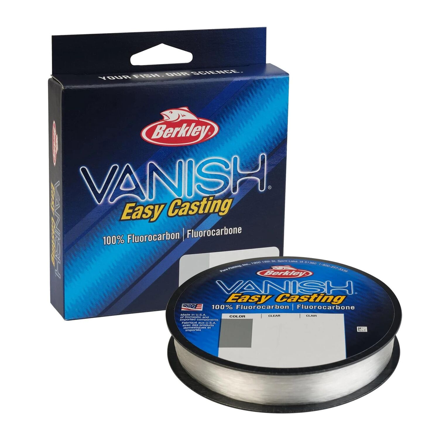 Berkley Vanish Easy Casting, 250-Yd, 10-Lb