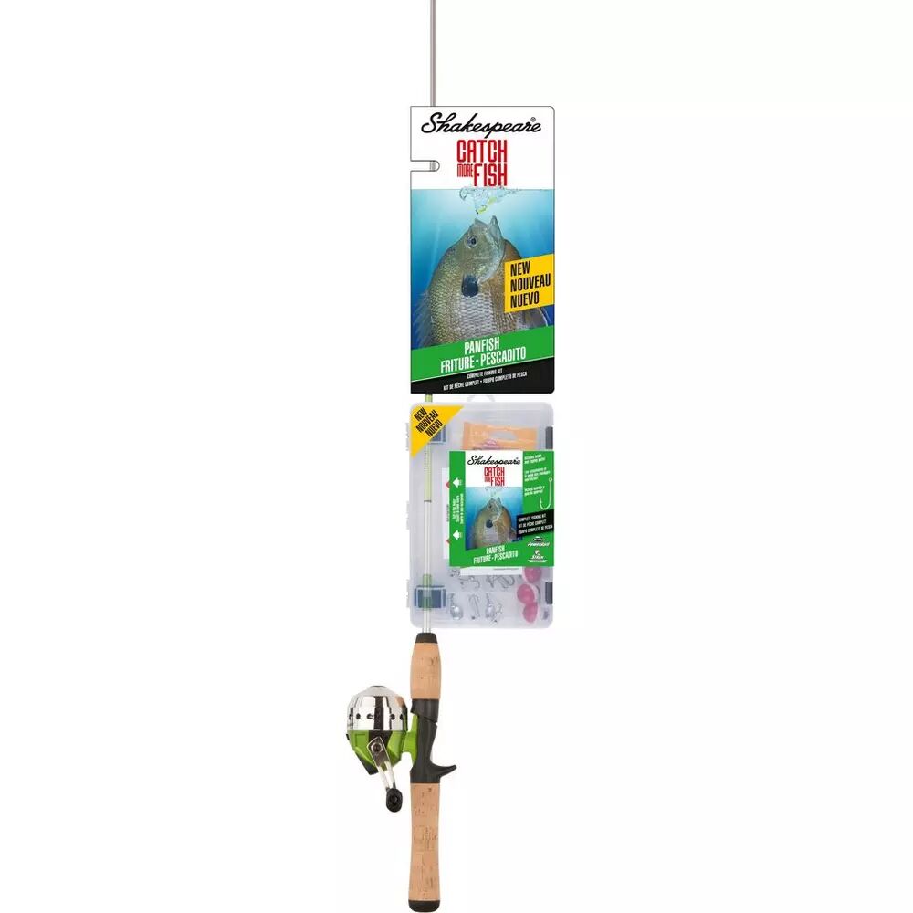 Shakespeare Catch More Fish Panfish Spincast Combo