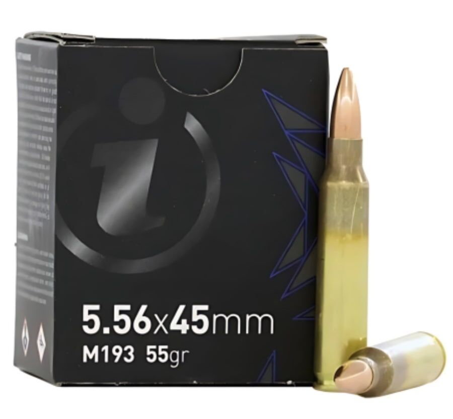 Ammo Inc Signature 5.56 NATO, 55 Grain Full Metal Jacket Rifle Ammo, 20-Rd