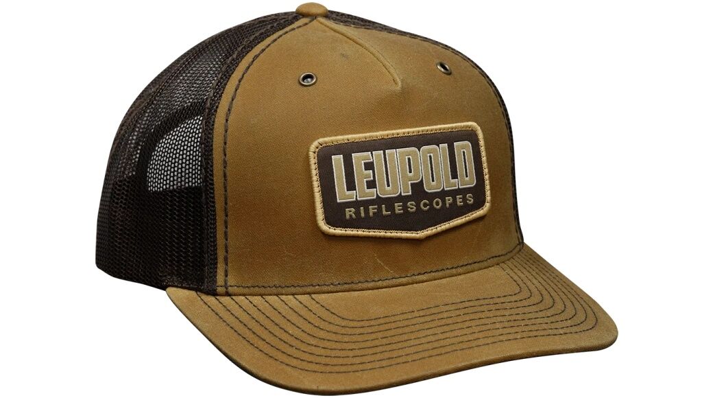 Leupold Men's Riflescopes Waxed Canvas Trucker Hat