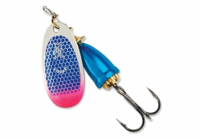 Blue Fox Classic Vibrax Spinner Lure - Blue Scale Pink Tip, 1/8 oz