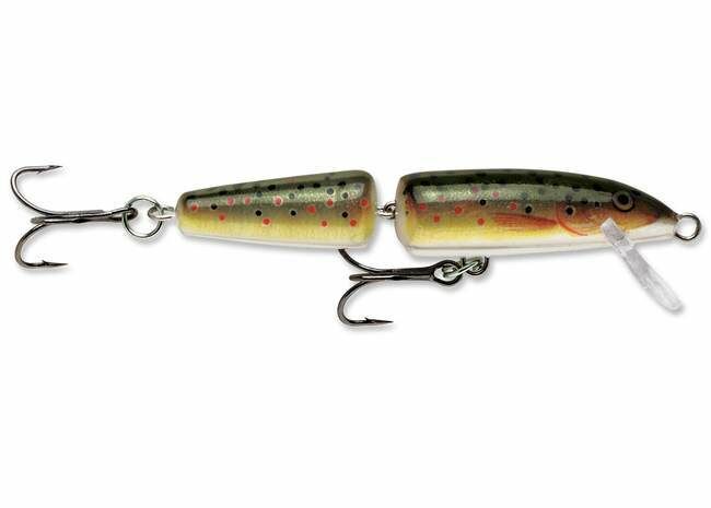 Blue Fox Jointed Fishing Lure - Brown Trout, 2 in