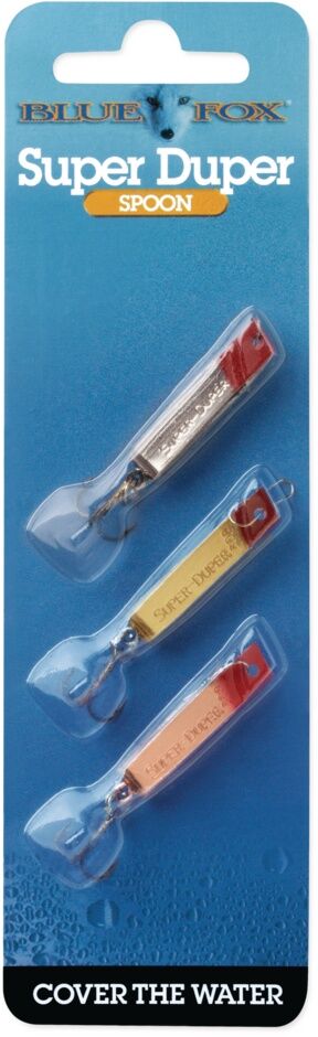 Blue Fox Super Duper Lure Kit Prism, 3-Pk