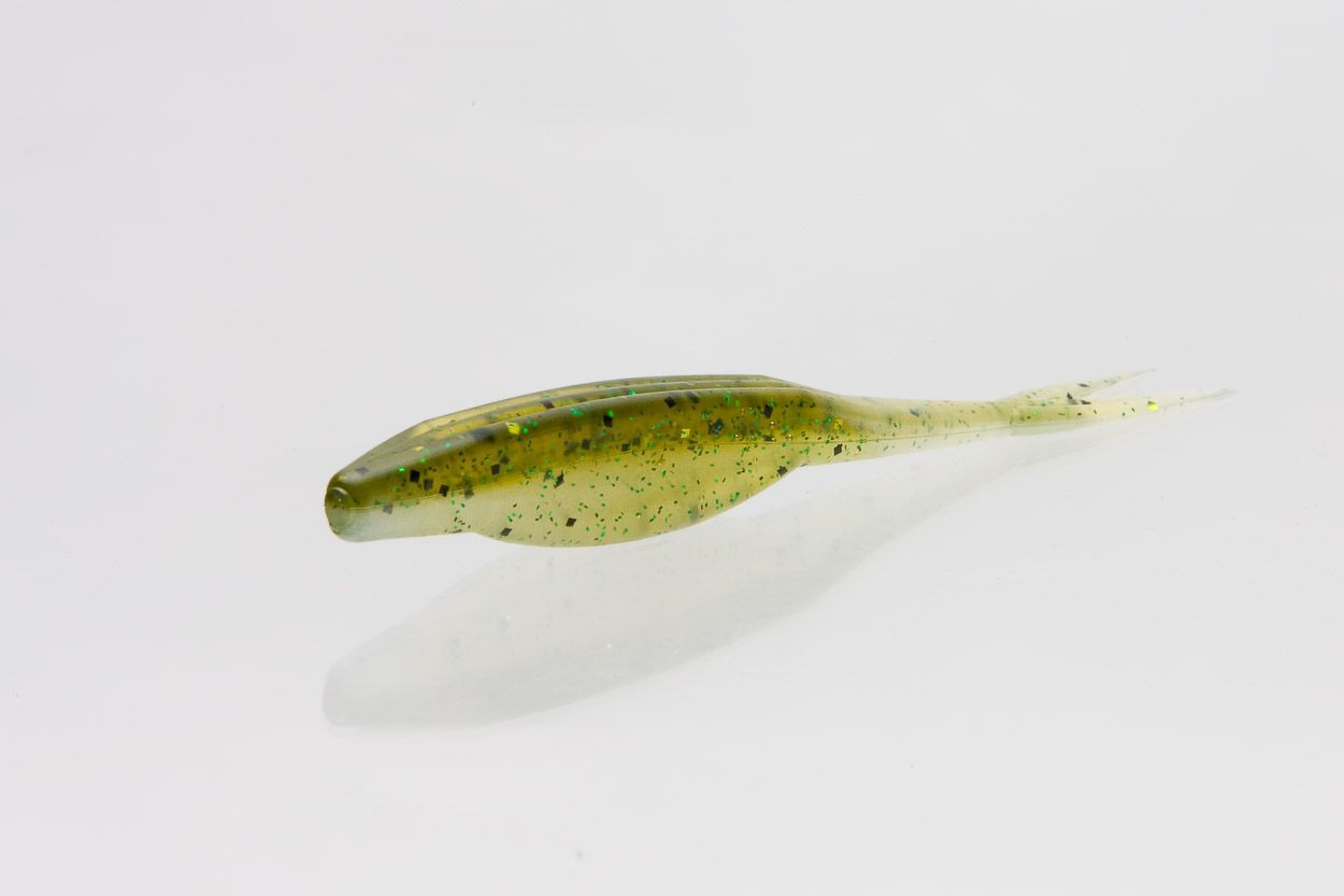 Zoom Baby Bass Super Fluke Jr., 4-In, 10-Pk