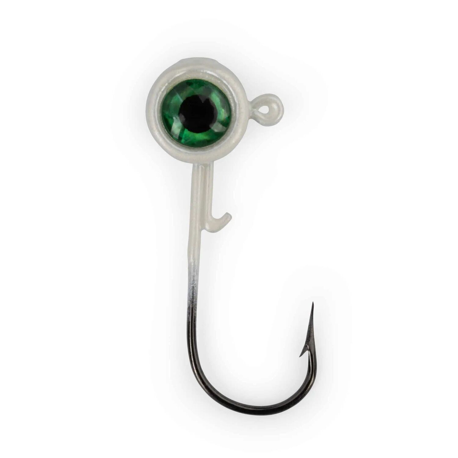 ACC Crappie White Big Eye Jig Heads, 1/16-Oz