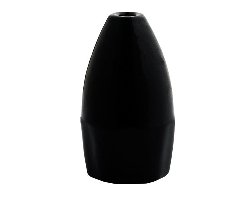 Strike King Tour Grade Black Tungsten Bullet Weight, 1/4-Oz, 3-Pk