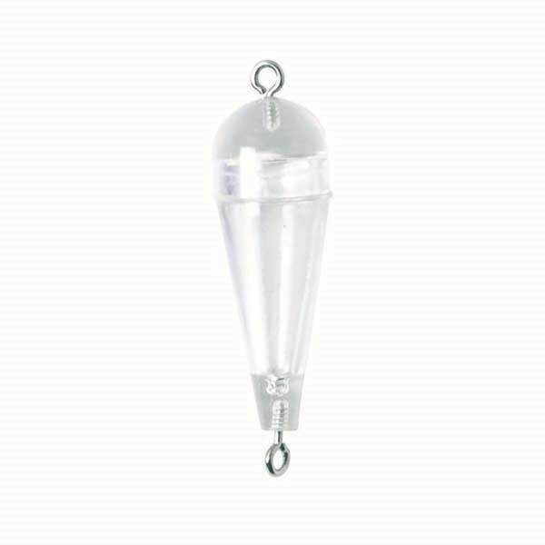 Eagle Claw Clear Torpedo Casting Float3Pk - Orange