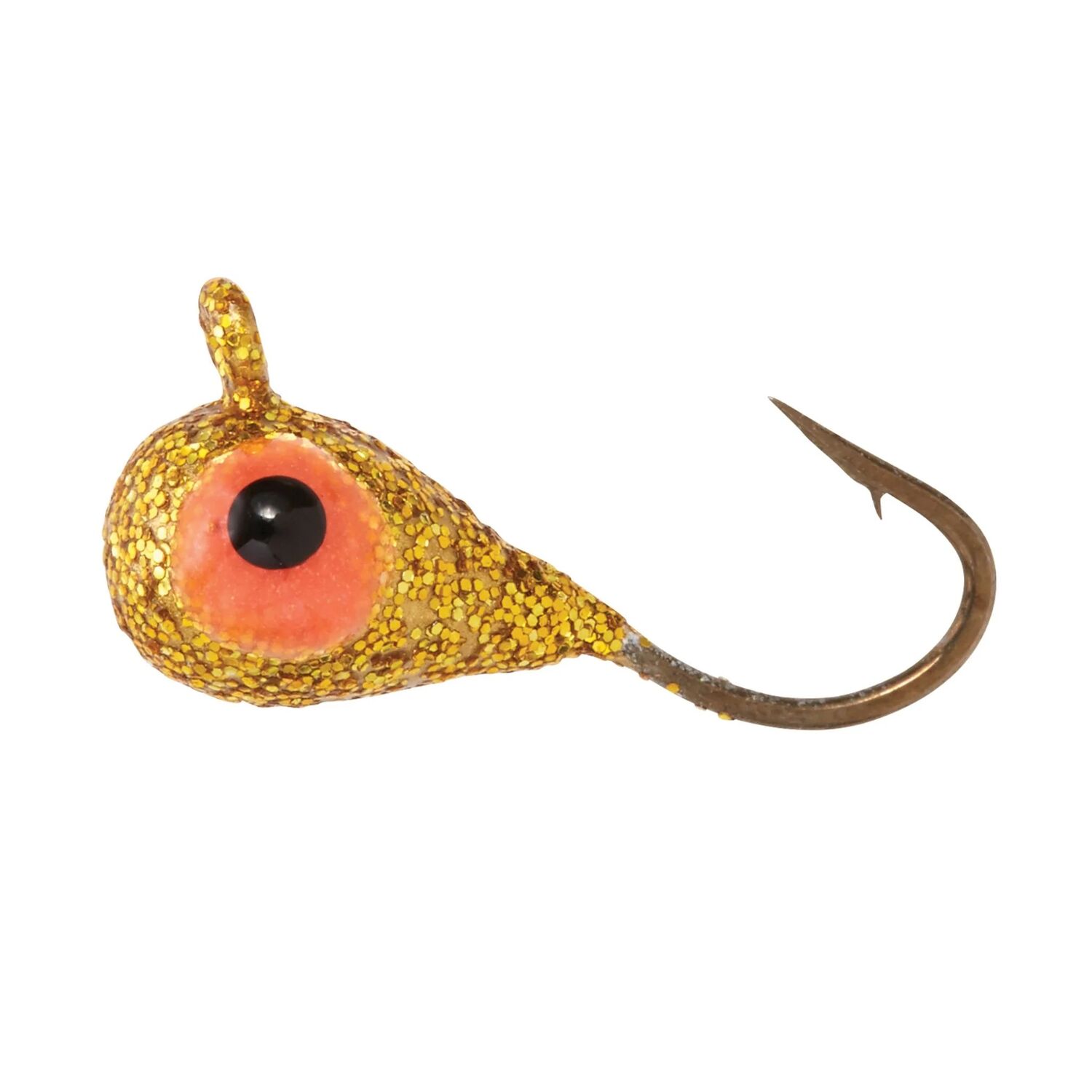 Eagle Claw Lazer Sharp Artic Tungsten Glow Sparkle Ice Jig, #10, 1/12-Oz