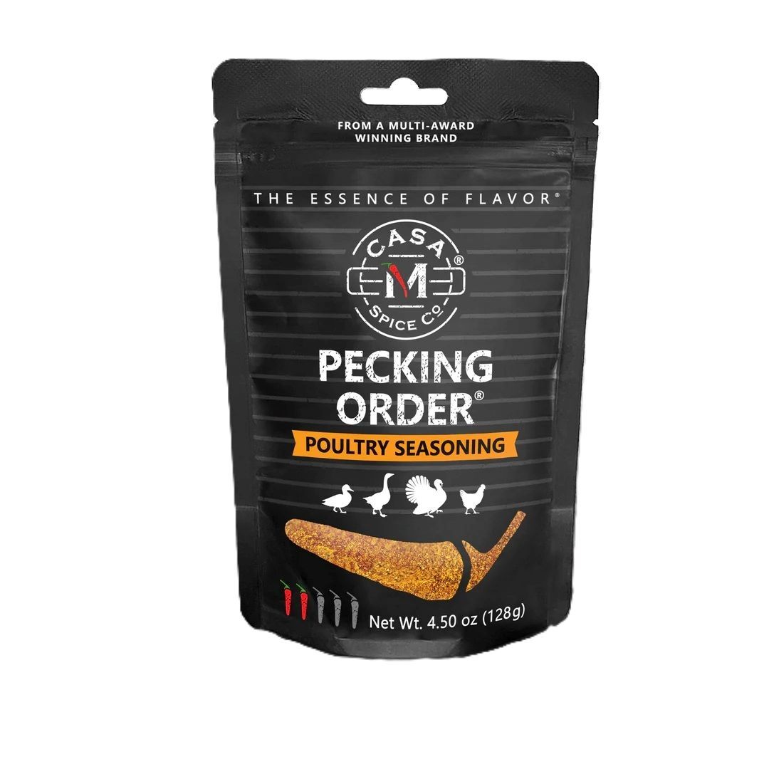 Casa M Spice Co Pecking Order Poultry Seasoning Refill Bag